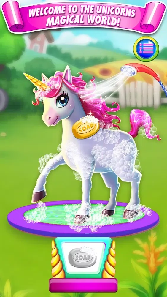 My Magic Unicorn Beauty Salon スクリーンショット