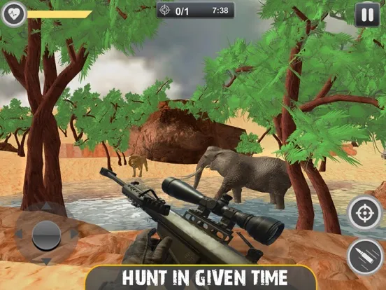 Dino Hunter: Hunting Game 2021 iPad  স্ক্রিনশট