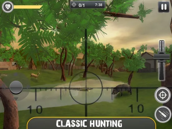 Dino Hunter: Hunting Game 2021 iPad  স্ক্রিনশট