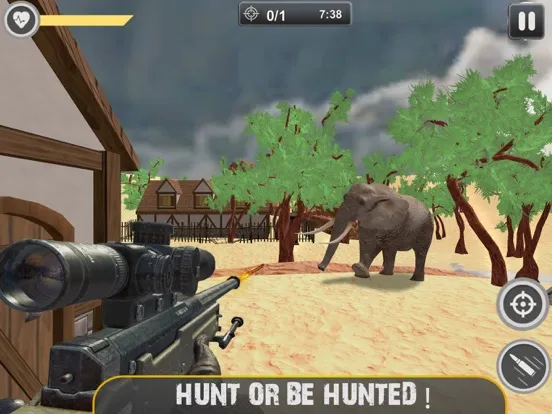 Dino Hunter: Hunting Game 2021 iPad  স্ক্রিনশট