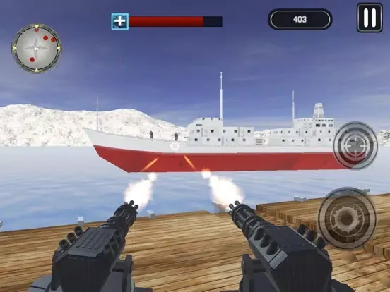 تصاویر Allied Naval Warfare Battle iPad 