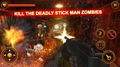 Screenshot di Stickman Zombie Sniper Shooter