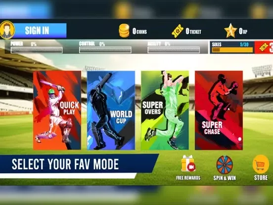 Cricket League: Cricket Games iPad Screenshots