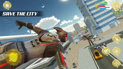 Superhero Crime City Captain应用截图