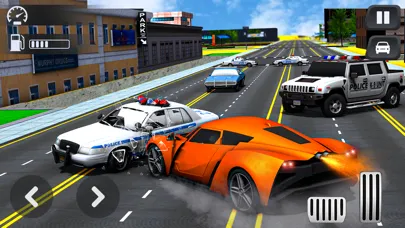 Ảnh chụp màn hình của Police Chase Gangster Car Race