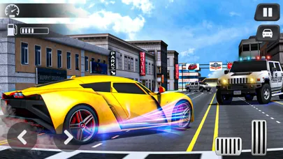 Ảnh chụp màn hình của Police Chase Gangster Car Race