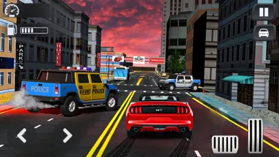 Ảnh chụp màn hình của Police Chase Gangster Car Race