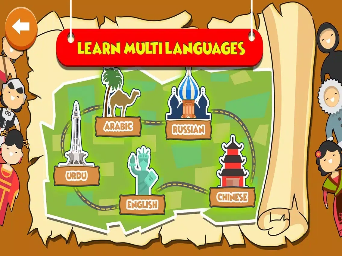 ภาพหน้าจอของ Preschool Learning Alphabets iPad 
