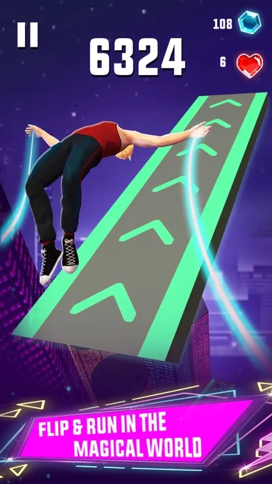 Zrzuty ekranu Sky Jumper: Running Game 3D