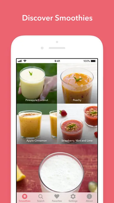 ภาพหน้าจอของ Filibaba Smoothies