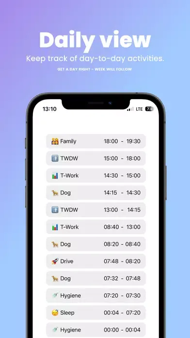 Minutes - time tracking app スクリーンショット