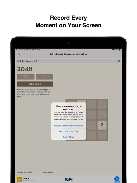 TabRec - Screen Recorder iPad  স্ক্রিনশট