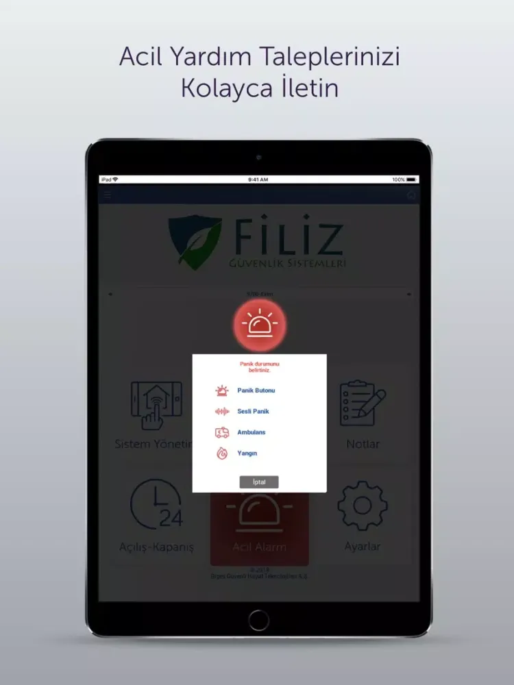 صور Filiz Güvenlik Cloud iPad 