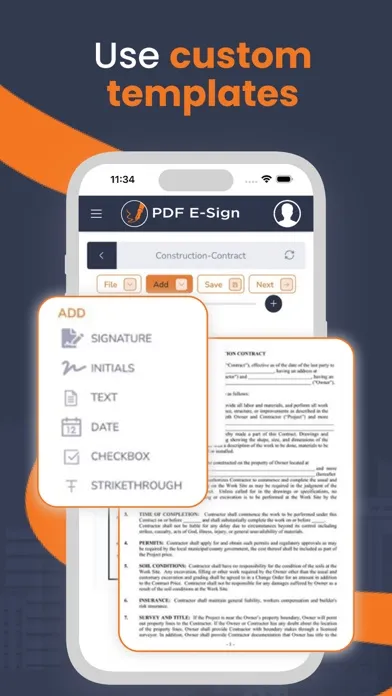 PDFEsign.com PDF E-Sign স্ক্রিনশট