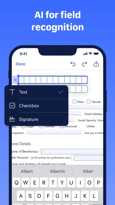 Fillrr – PDF Fill & Sign Docs Screenshots