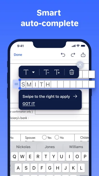 Fillrr – PDF Fill & Sign Docs Screenshots
