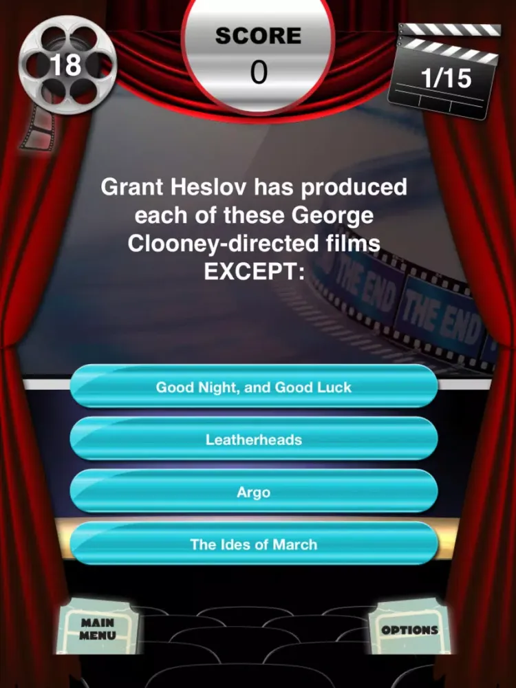 Film Bot's Movie I.Q. - 2012 Awards Edition iPad  Ekran Görüntüleri