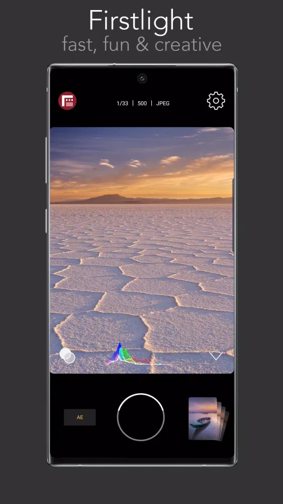 ภาพหน้าจอของ Filmic Firstlight - Photo App