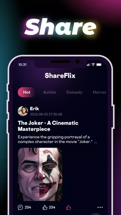 Zrzuty ekranu Filmix- Live Video Chat, Watch