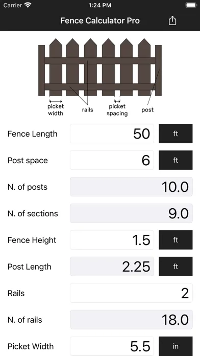 تصاویر Fence Calculator Pro