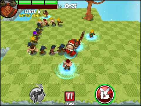 Battle Recruits iPad  스크린샷