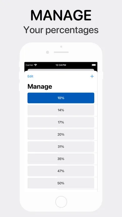 Zrzuty ekranu VATCAL - VAT & Percent Calc