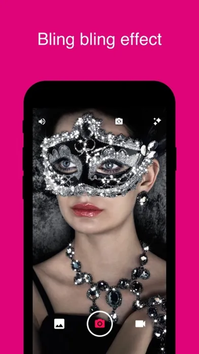 Zrzuty ekranu Bling Pro - Your sparkle cam