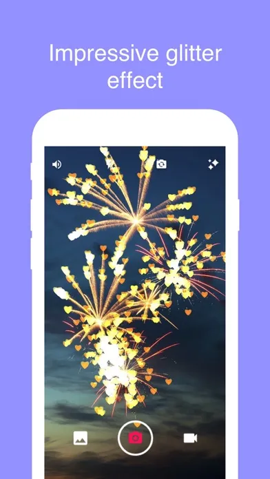 Zrzuty ekranu Bling Pro - Your sparkle cam