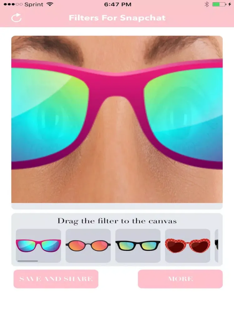 Face Filters iPad  Screenshots