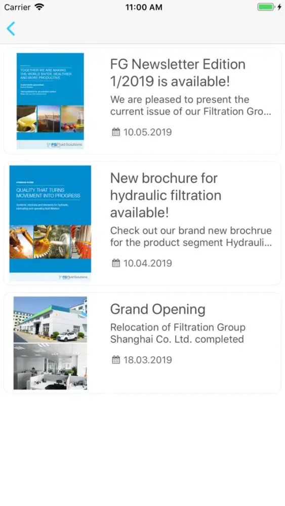 Filtration Group Industrial應用截圖