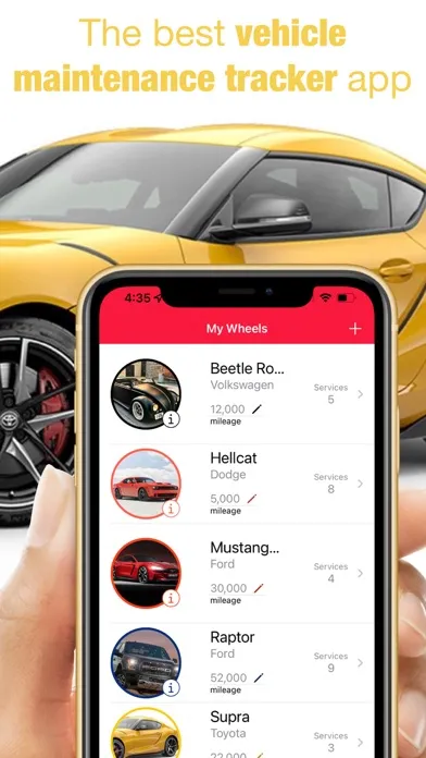 Zrzuty ekranu Car Cave - Car Maintenance Log