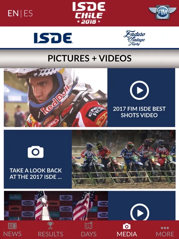 تصاویر FIM ISDE iPad 