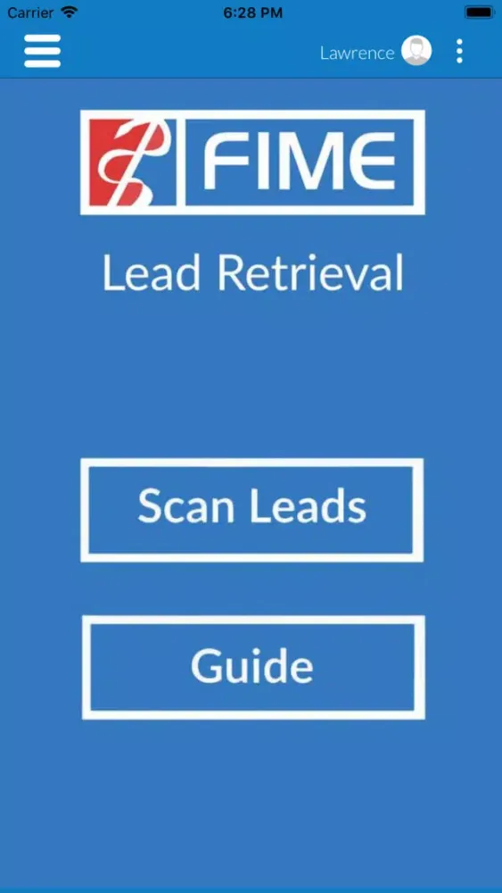 FIME Lead Retrieval应用截图