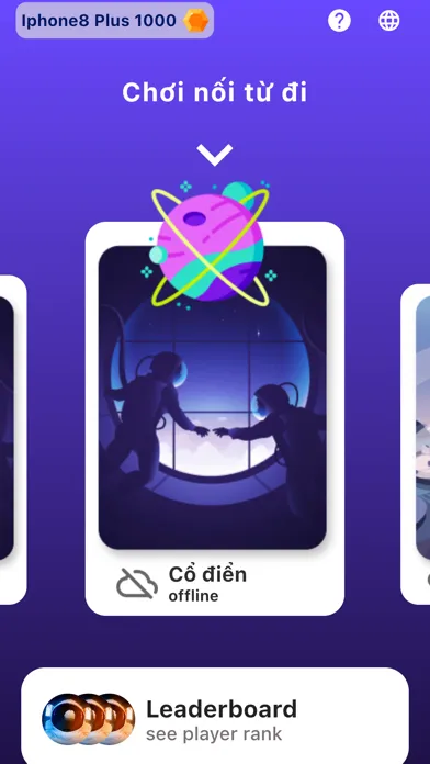 Chơi nối từ đi Ekran Görüntüleri