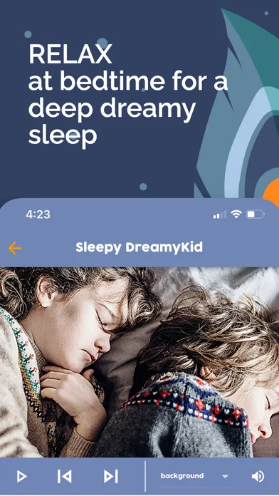 Captures d'écran de DreamyKid Meditation App