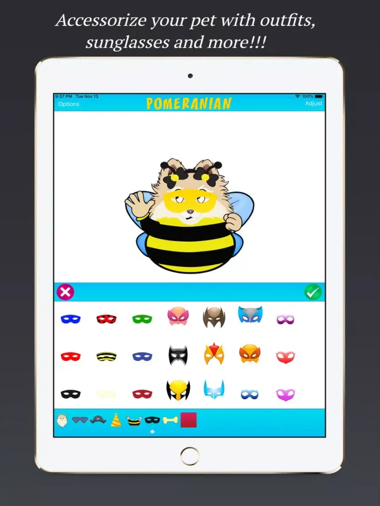 تصاویر Pomeranian Emoji Creations iPad 