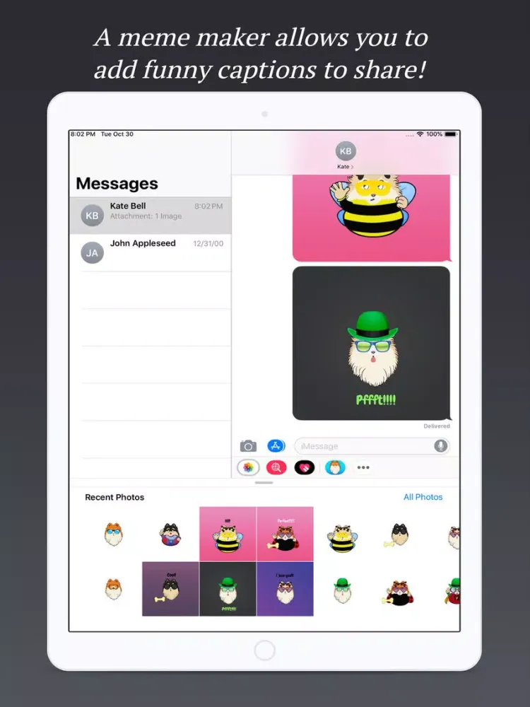 تصاویر Pomeranian Emoji Creations iPad 