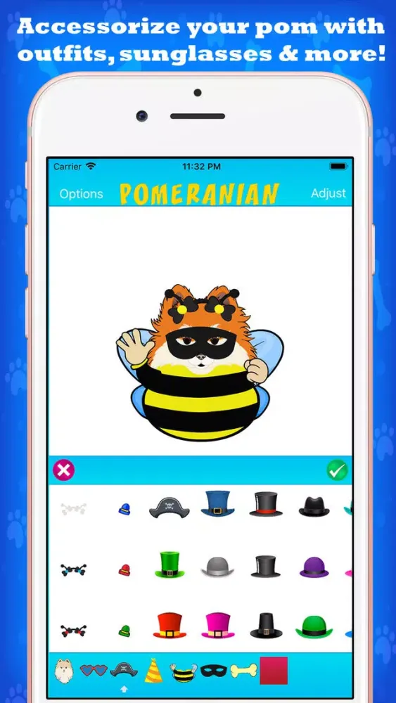 تصاویر Pomeranian Emoji Creations