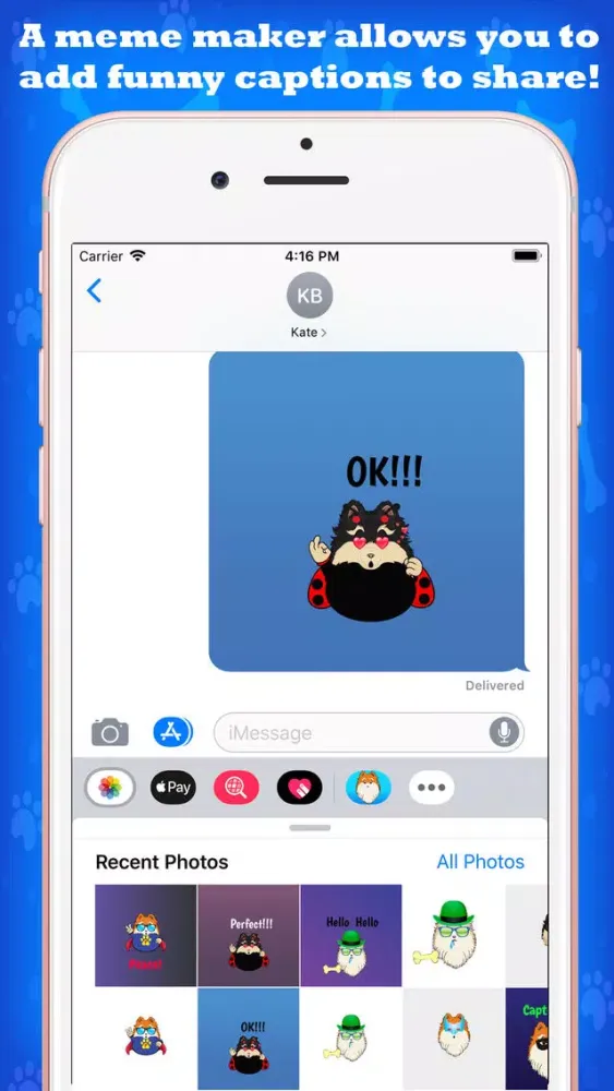 تصاویر Pomeranian Emoji Creations