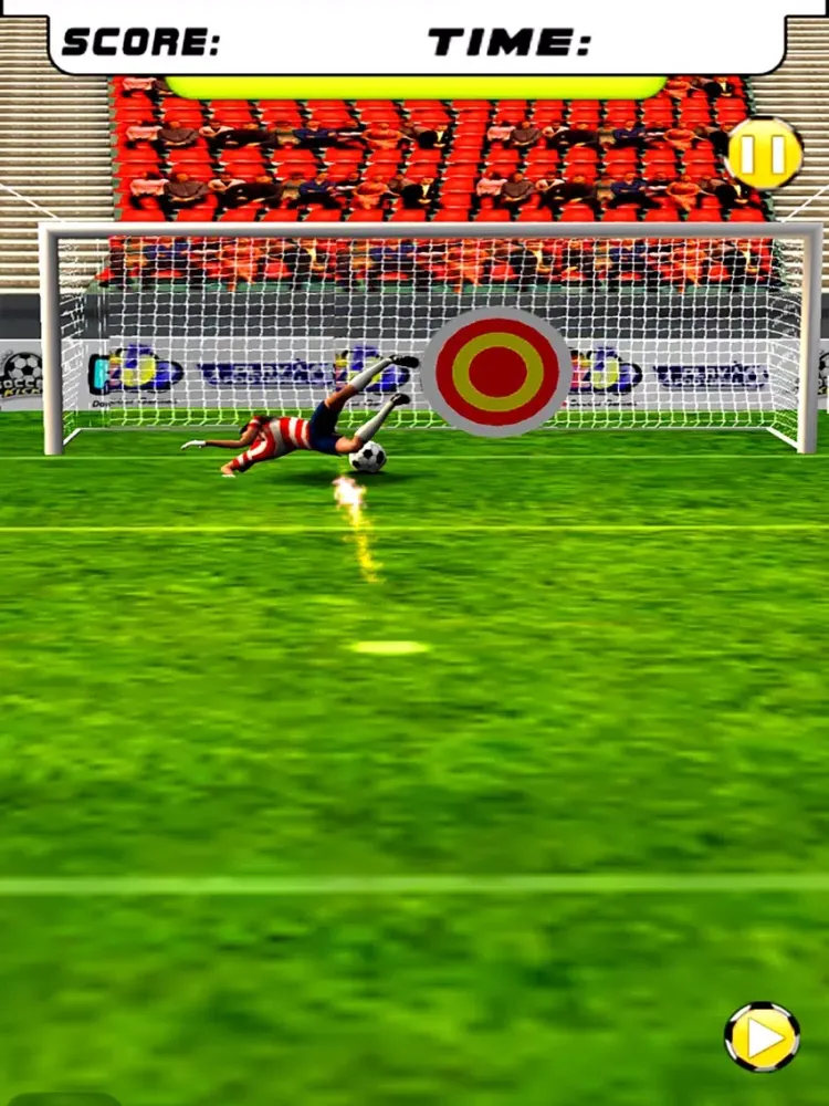 Final Kick Penalty: Real Shootout Soccer iPad  Screenshots