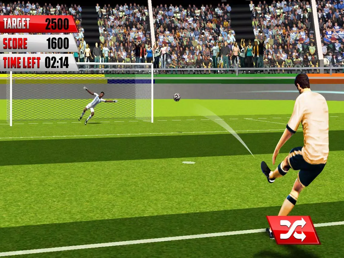 Capturas de pantalla de Final Soccer Flick : Free Penalty Kick iPad 