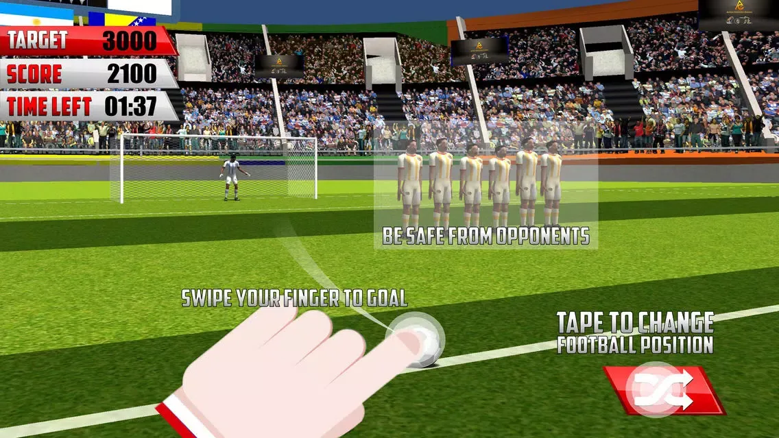 Capturas de pantalla de Final Soccer Flick : Free Penalty Kick