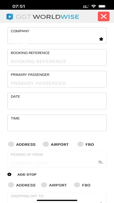 Tangkapan skrin Final Approach app
