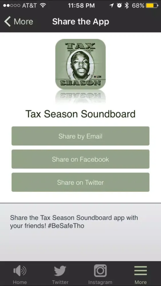 Captures d'écran de Tax Season Soundboard