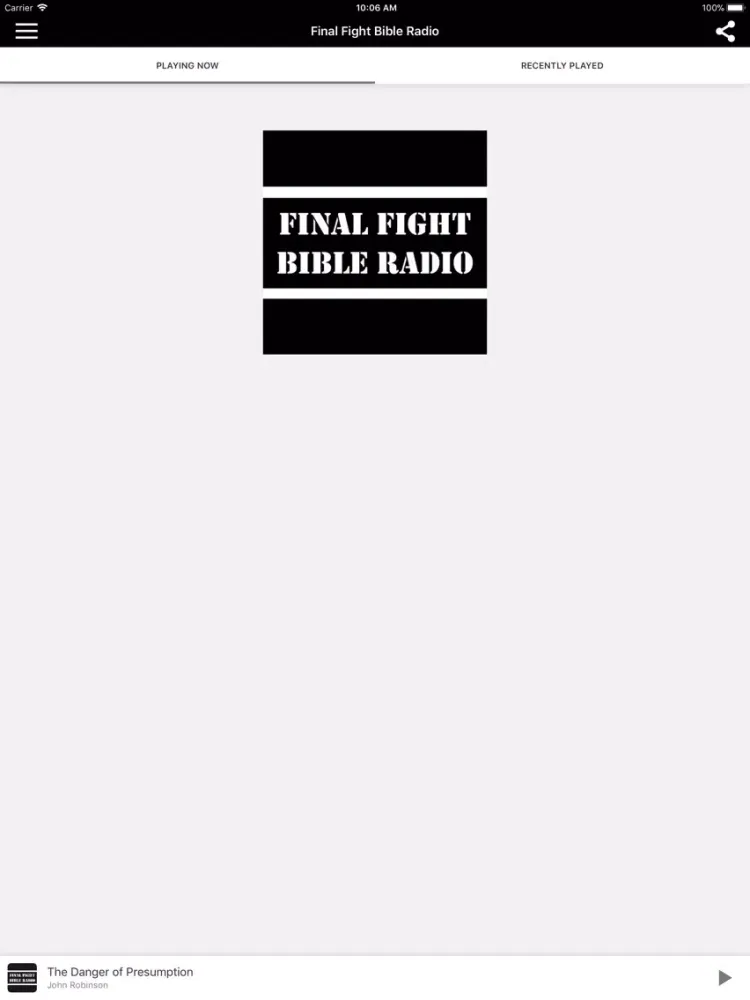 صور Final Fight Bible Radio iPad 