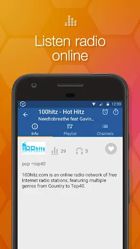 Online Radio Box radio player Screenshots