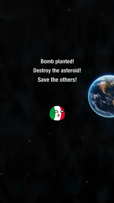 Capturas de tela do Space Countryballs