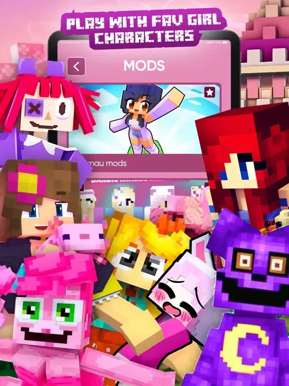 Capturas de tela do Master Mods for Minecraft PE. iPad 