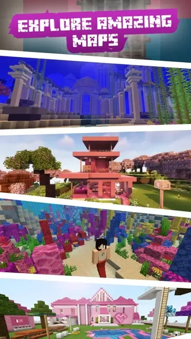 Capturas de tela do Master Mods for Minecraft PE.