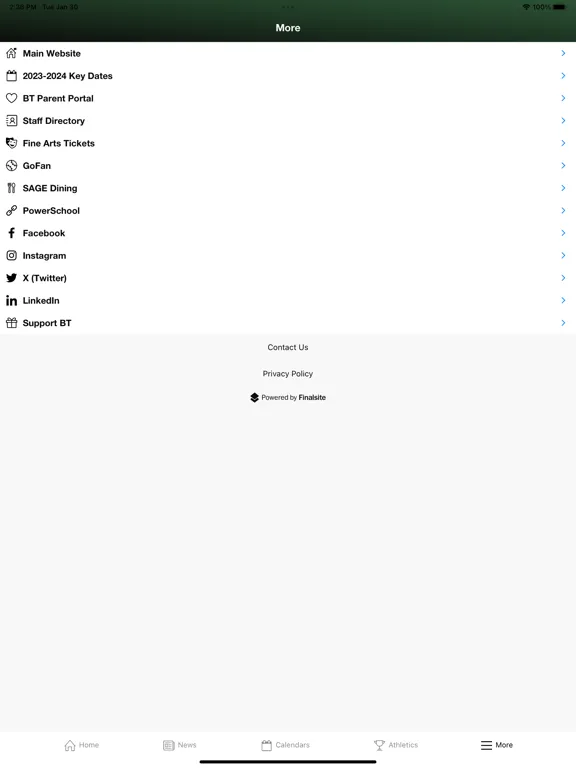 Blessed Trinity Catholic HS iPad  স্ক্রিনশট